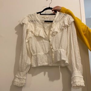Loveshack fancy blouse